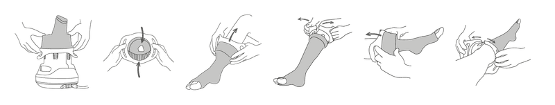 Active HelpSoq - elektrisk strømpepåtrekker