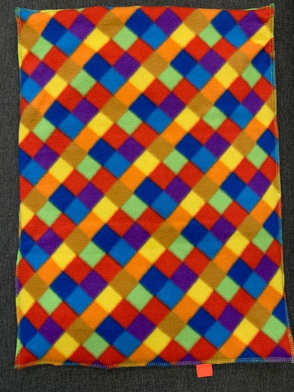 Fikleteppe grønn - Taktil sanseteppe demens