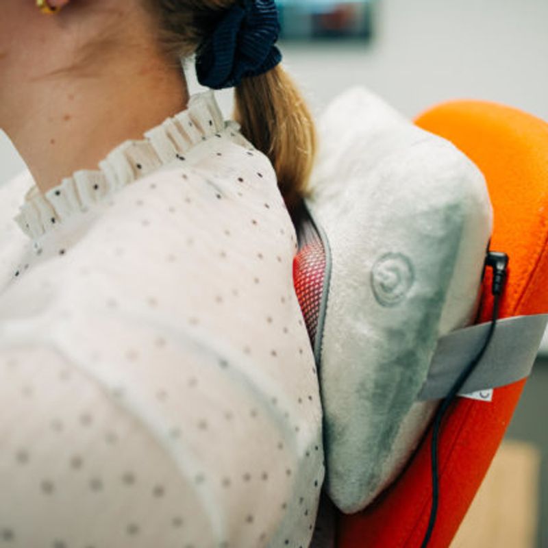 Lindrende massasjepute