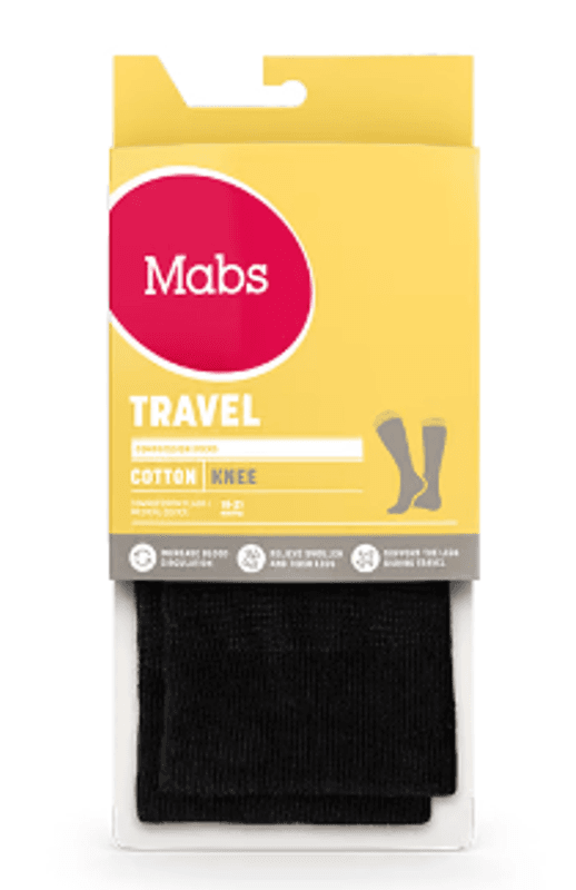 MABS Reisestrømper M, 38-40