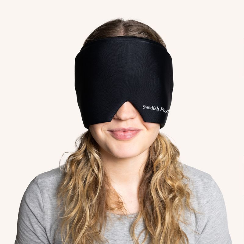 Lindrende Hodepine-og migrene pannebånd