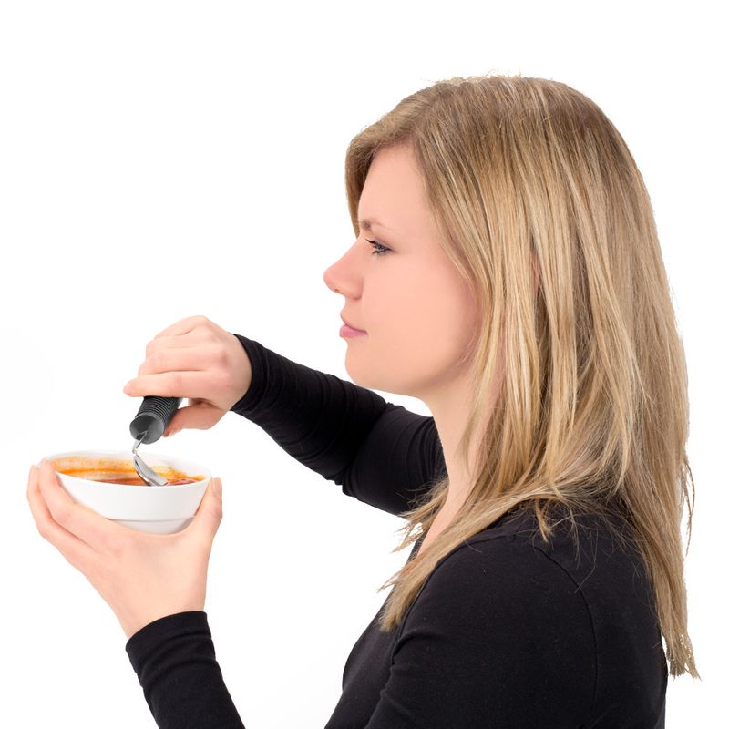 Bøyelig skje med godt grep 2.0