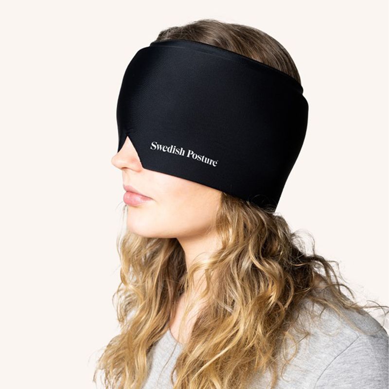 Lindrende Hodepine-og migrene pannebånd