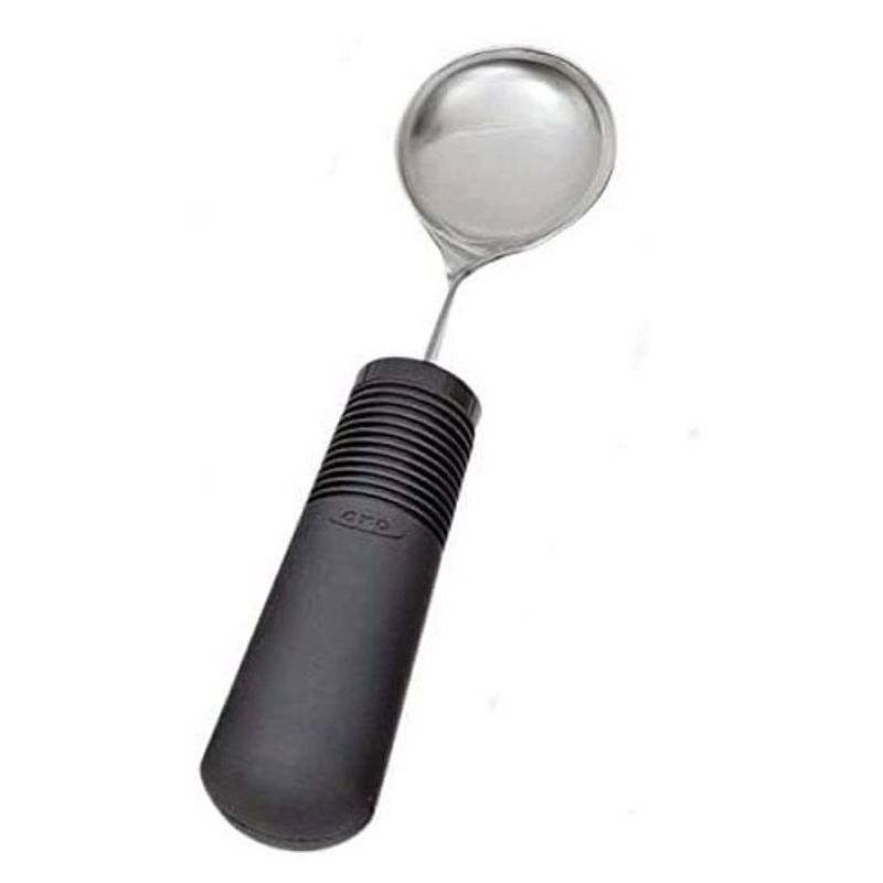 Godt grep suppeskje med vekt