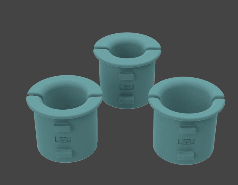 Sugeføtter universal,  4pk