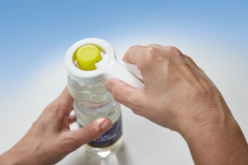 Ergonomisk skrukorkåpner