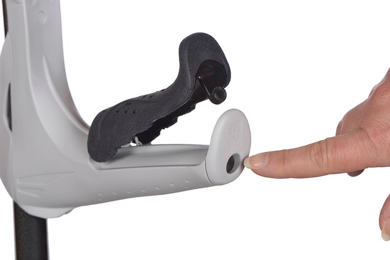 Håndpolstring til lettvektskrykke justerbar (par)